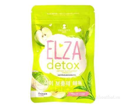 Viên uống Detox rau củ giảm cân khử mỡ ELZA D.T.X ảnh 4
