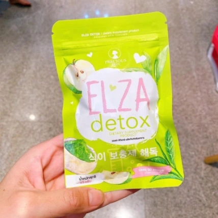 Viên uống Detox rau củ giảm cân khử mỡ ELZA D.T.X ảnh 14