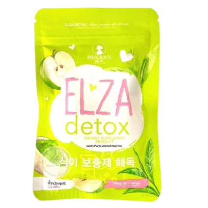 Viên uống Detox rau củ giảm cân khử mỡ ELZA D.T.X ảnh 1