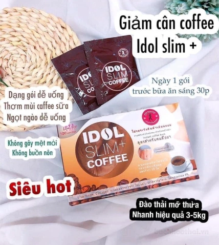 Cà phê giảm cân Idol Slim + Coffee X2 ảnh 19