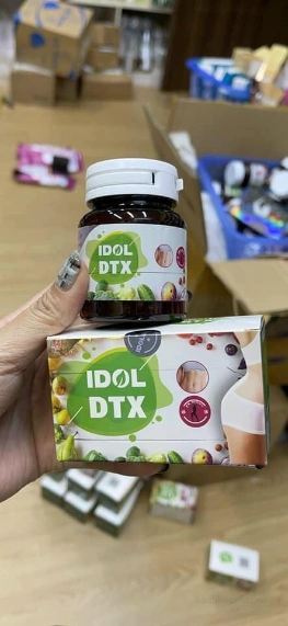 Viên nén Detox rau củ quả Idol DTX giảm cân giữ dáng đẹp da ảnh 3