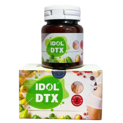 Viên nén Detox rau củ quả Idol DTX giảm cân giữ dáng đẹp da ảnh 1