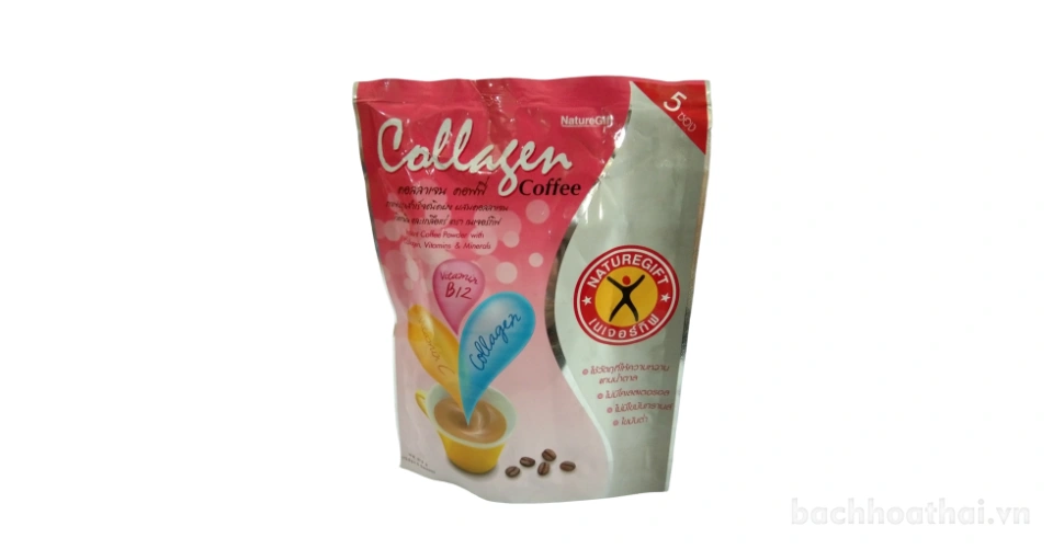 Cà phê bổ xung collagen và các loại vitamin khoáng chất NatureGift Collagen Coffee