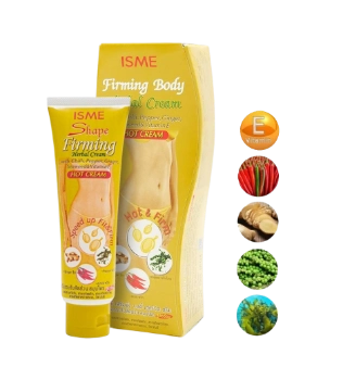 Ảnh sản phẩm Kem nóng tan mỡ trị da sần vỏ cam ISME Firming Body Herbal Cream  1