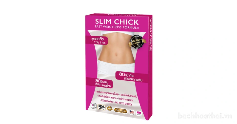 Giảm cân Slim Chick Fast Weightloss Formula công thức mới