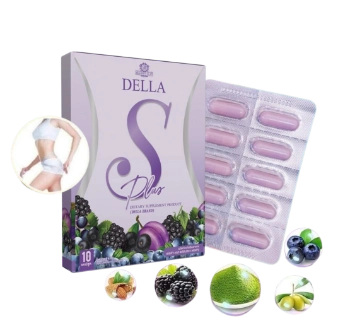 Ảnh sản phẩm Viên uống giảm cân Della S Plus chiết xuất từ thiên nhiên  1