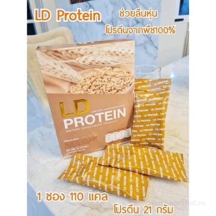 Bột Protein tăng cường cơ bắp không chất béo LD Protein hương lúa mạch  ảnh 10