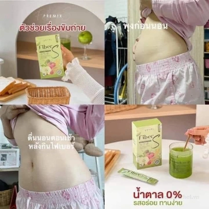 Detox hòa tan giảm cân Premix Fiber S Dietary ảnh 14