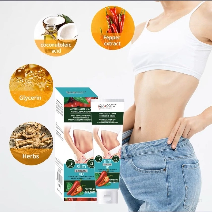 Kem gừng ớt nóng tan mỡ Qiansoto Hot Chilli & Ginger Slimming Cream 150ml  ảnh 8