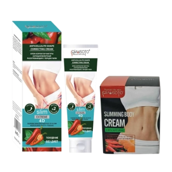 Ảnh sản phẩm Kem gừng ớt nóng tan mỡ Qiansoto Hot Chilli & Ginger Slimming Cream 150ml  1