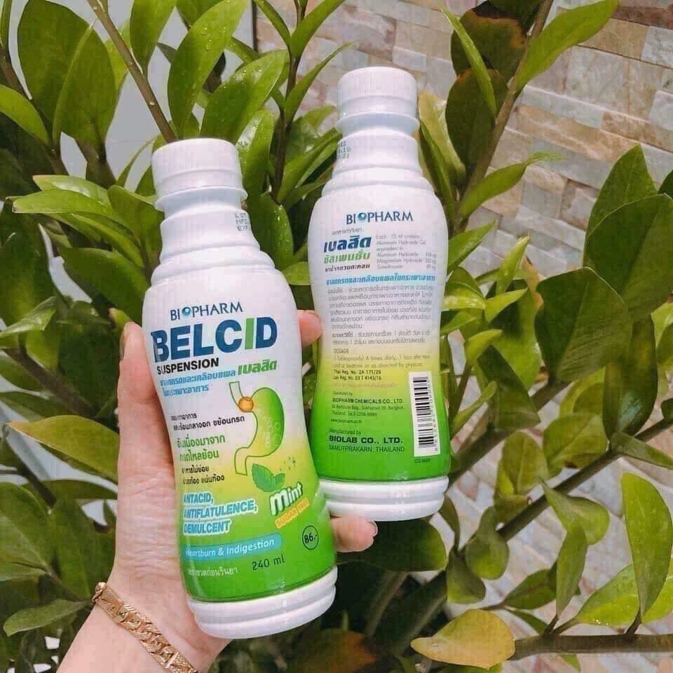 BELCID LONG CHÂU THUỐC DẠNG SỮA GIÚP GIẢM ĐAU DẠ DÀY TIỆN LỢI VÀ NHANH