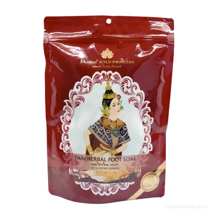 Miếng dán thải độc thảo mộc Dusitra Gold Princess cổ truyền Thái Lan ảnh 14