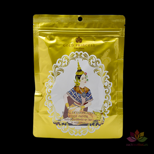 Miếng dán thải độc bàn chân Gold Princess ảnh 1
