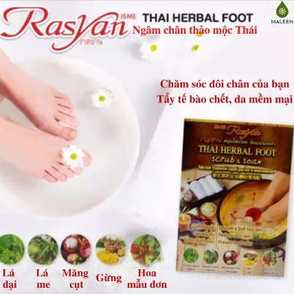 Thảo dược ngâm chân Thai Herbal Foot Scrub and Soak ảnh 8