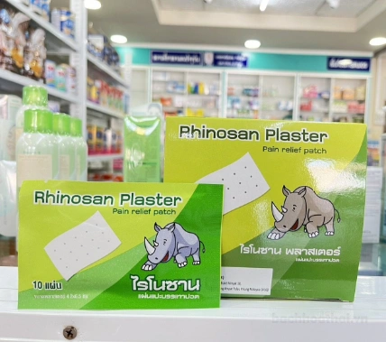 Miếng dán giảm đau Rhinosan Plaster Pain  ảnh 7