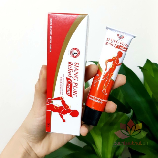 Dầu nóng giảm đau cơ Siang Pure Relief Cream ảnh 12
