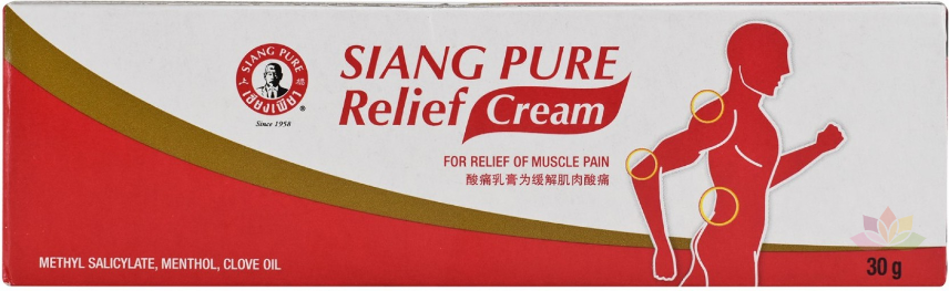 Dầu nóng giảm đau cơ Siang Pure Relief Cream ảnh 3