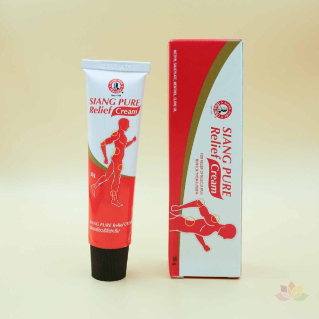 Dầu nóng giảm đau cơ Siang Pure Relief Cream ảnh 7