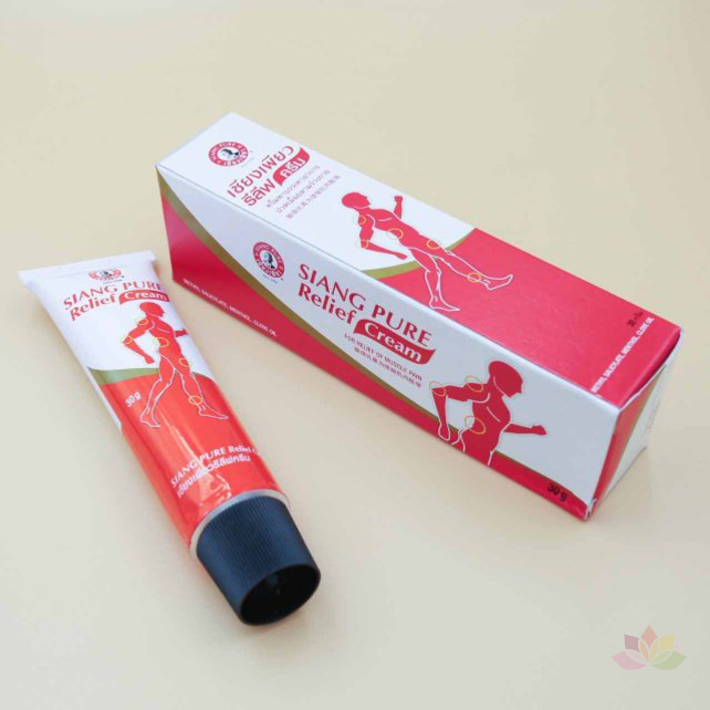 Dầu nóng giảm đau cơ Siang Pure Relief Cream ảnh 9