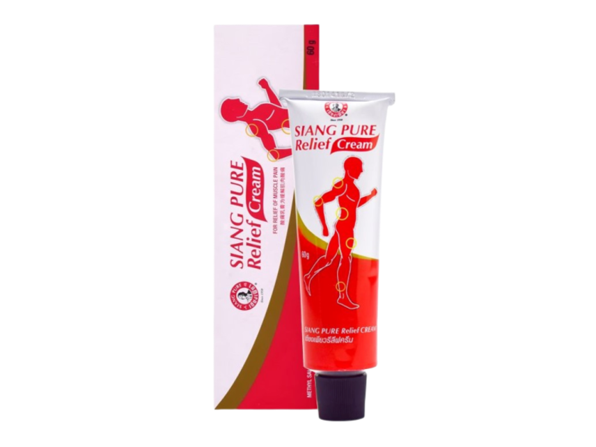 Dầu nóng giảm đau cơ Siang Pure Relief Cream ảnh 1
