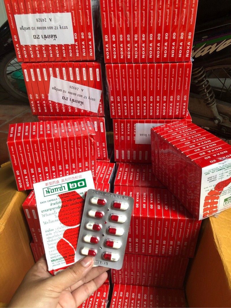 Viên uống trị viêm khớp Gout Noxa 20 Piroxicam