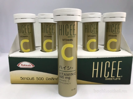Viên ngậm bổ xung Vitamin C Takeda Hicee 500mg ảnh 7