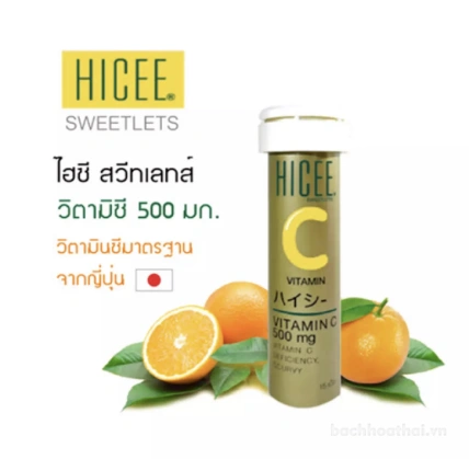 Viên ngậm bổ xung Vitamin C Takeda Hicee 500mg ảnh 11