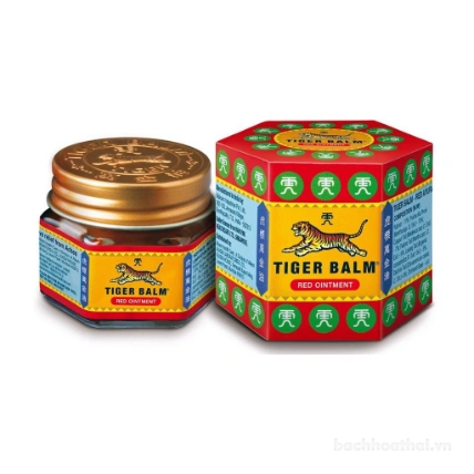 Dầu cù là con cọp Tiger Balm Ointment ảnh 11