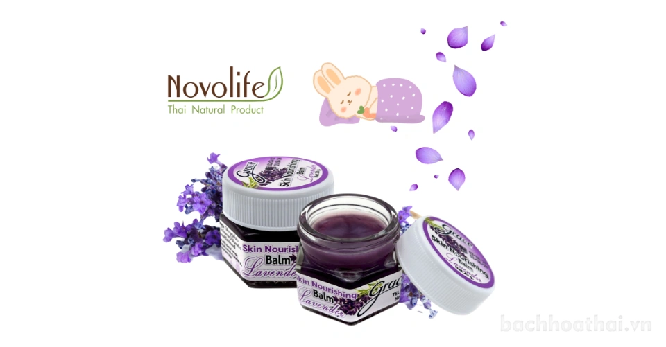 Dầu cù là hỗ trợ giấc ngủ Grace Skin Nourishing Balm Lavender