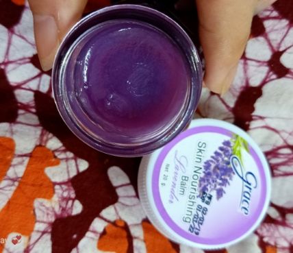 Dầu cù là hỗ trợ giấc ngủ Grace Skin Nourising Balm Lavender ảnh 2
