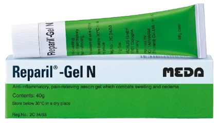 Gel giảmvết bầm tím viêm gân Meda Reparil Gel N ảnh 1