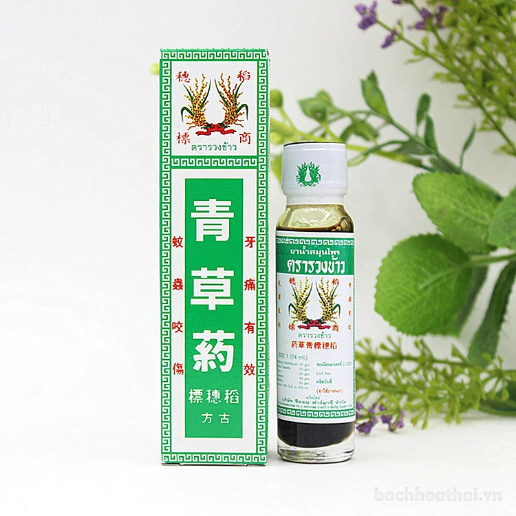 Chai dầu thuốc Bông Lúa Minyak Ubat Cap Bunga Padi 24ml