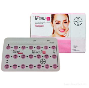 Ảnh sản phẩm Viên uống tránh thai hàng ngày Bayer Diane-35 Thái Lan 1