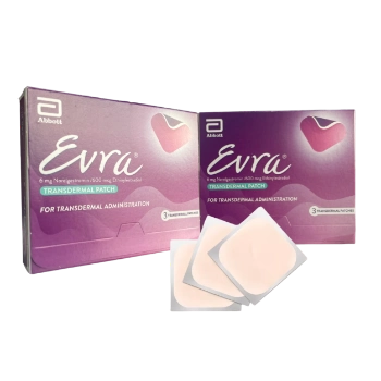 Ảnh sản phẩm Miếng dán tránh thai Evra Transdermal Patch Thái Lan 1