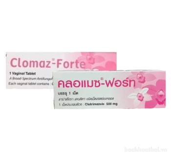 Ảnh sản phẩm Viên nhiễm phụ khoa Clomaz-Forte Thái Lan 1