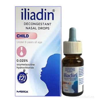Ảnh sản phẩm Thuốc nhỏ mũi Iliadin Child Decongestant Nasal Drops ThaiLan 1