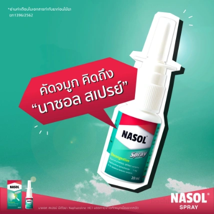 Chai xịt mũi Nasol Spray Nebuliser dạng chai xit 15ml Thái Lan ảnh 4