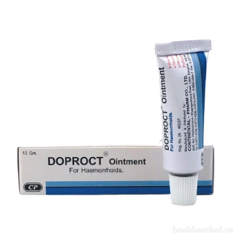Ảnh sản phẩm Kem bôi trĩ nội, ngoại, ngứa hậu môn Doproct Ointment For Haemorrhoids 1