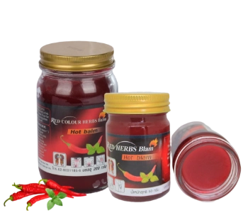 Ảnh sản phẩm Dầu cù là ớt đỏ Red Colour Herbs Balm Thái Lan 1