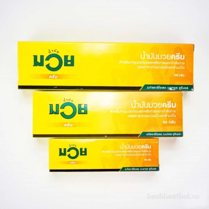 Tuýp kem xoa bóp giảm đau Namman Muay Cream Thái Lan ảnh 15