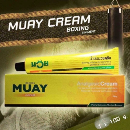 Tuýp kem xoa bóp cho vận động tập thể thao Namman Muay Cream Thái Lan ảnh 11