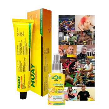 Ảnh sản phẩm Tuýp kem xoa bóp cho vận động tập thể thao Namman Muay Cream Thái Lan 1
