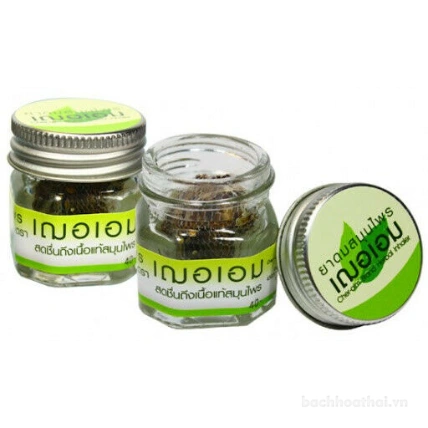  Dầu hít thảo dược Cheraim Brand Natural Herbal Inhaler Thái Lan ảnh 2