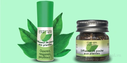  Dầu hít thảo dược Cheraim Brand Natural Herbal Inhaler Thái Lan ảnh 9