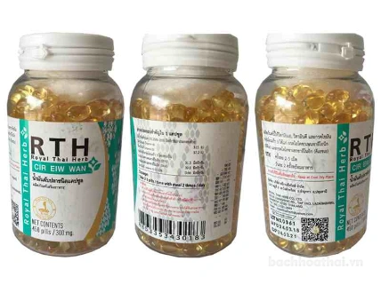 Thuốc rắn số 4 điều trị bệnh về hô hấp RTH Cir Eiw Wan Thái Lan ảnh 2