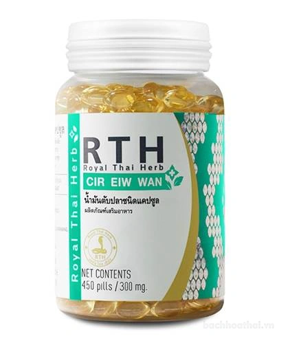 Thuốc rắn số 4 điều trị bệnh về hô hấp RTH Cir Eiw Wan Thái Lan ảnh 5