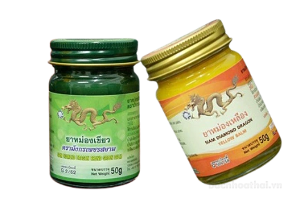 Dầu cù là Siam Diamond Dragon Brand Balm ảnh 1
