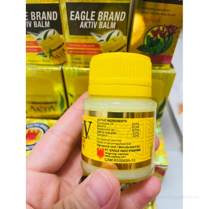 Dầu gió xanh hiệu con ó Eagle Brand Medicated Oil ảnh 15