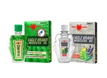 Ảnh sản phẩm Dầu gió xanh hiệu con ó Eagle Brand Medicated Oil 1