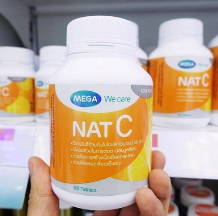 Viên uống bổ sung Vitamin C Mega We Care NAT C 1000mg ảnh 5